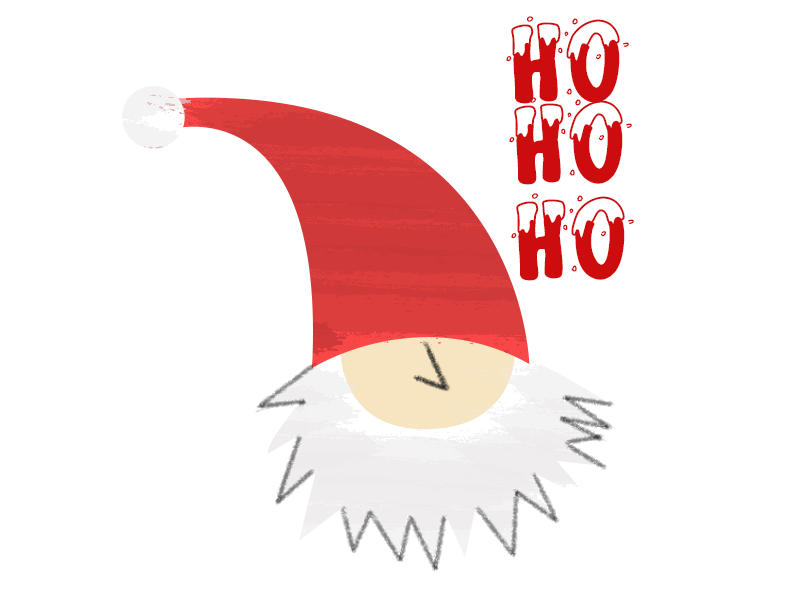 Ho Ho Ho character characterdesign christmas christmas card christmas party christmas tree doodleart gif illustration oddbodies santa santa claus santa cruz santaclaus vector