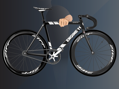 The Cyclist_004 alphabet animation branding design graphic design illustration vector