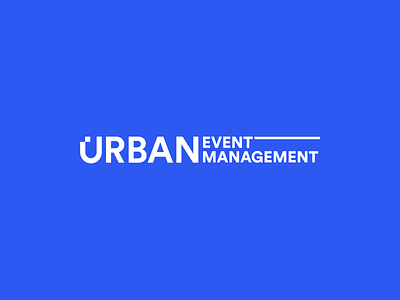 "Urban Eventmanagement" Logo system agency branding corporate design corporate identity design event logo logo system urban