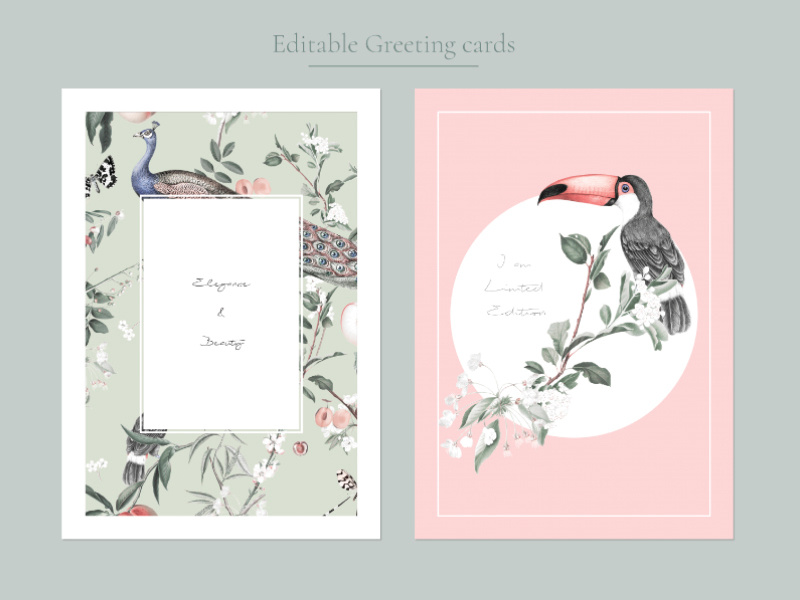 Elysian animals illustrated animals florals prints fabric illustration designs textiles seamless patterns