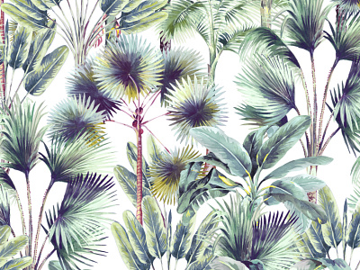 Palm Springs design design art fabric florals handpainted illustration invitation paper patterns prints seamless textiles watercolor