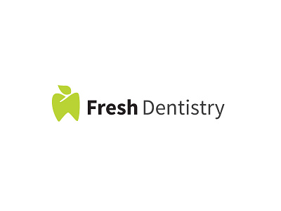 Logo Fresh Desntitry desntitry fresh logo logotype modern logo