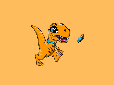 "Cheerleaders for Life" | Dino-roar adobe character comic cute design dino dinosaur graphic design illustration illustrator indesign photoshop