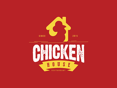 Logo chicken house logo design