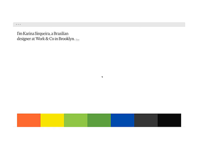 Brand New Portfolio beauty collection colorful design desktop geometric portfolio responsive ui website