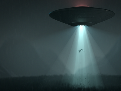 Scotty c4d digital art redshift ufo