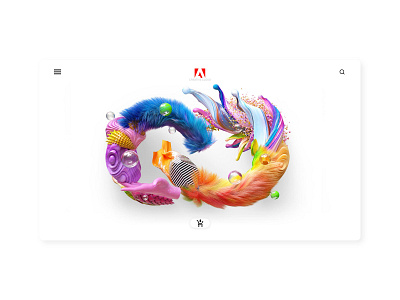 Adobe Creative Cloud Redesign adobe design landingpage redesign website