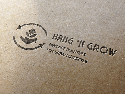 Logo Design, Branding for Hang 'N Grow New Age Planters