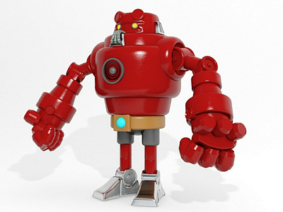 3d robot 3d 3dsmax illustration illustrator
