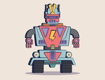 Robo illustration branding desigh design illustration illustrator logo photoshop ui vector web