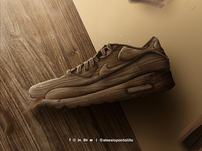 Nike - digital artwork artwork brand compositing digital art digital artwork matte painting nike nike air max nike running photoshop