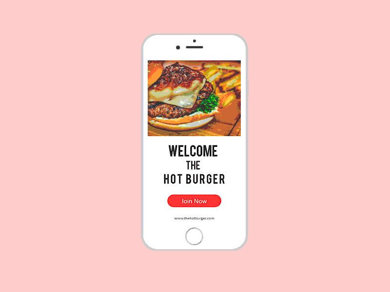 Animated Food App