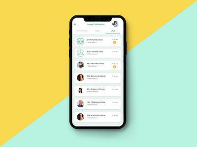 Chat group adobe xd android app apple design card design chat design freebie illustrator ios iphonexs mobile react native school school app ui ui designer uiux ux ux designer