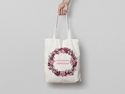 Botanical ice cream bag