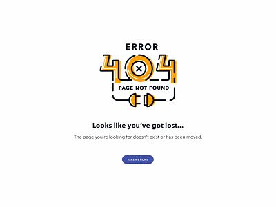 404 Not Found Design design ui ux web