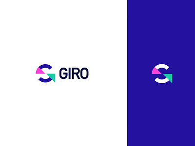 Giro Logo app app branding app design app logo branding car car app driver app g logo logotype mobile ride app
