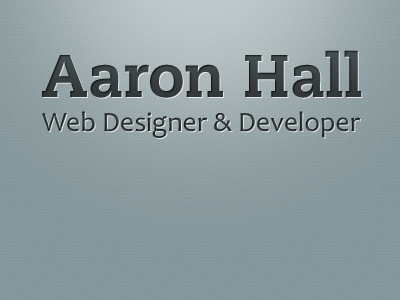 Aaron Hall logo logo
