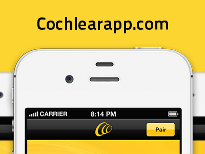 Cochlear app concept cochlear ios ui ux