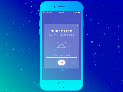 Daily Ui - 026 Subscribe 026 daily ui subscribe