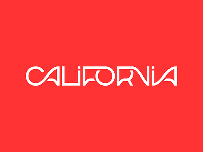 California Type california graphic design lettering type typography