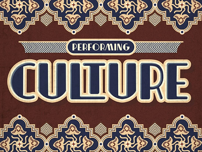 Performing Culture Headline