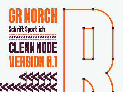 GR Norch Typeface - R type Inspiration 36 days of type 36daysoftype branding design font font awesome new fonts schrift sports sports branding sports design typography ui vector