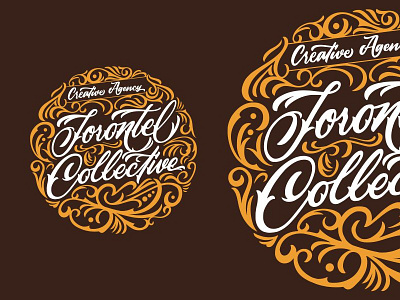 Torontel Collective artdeco commisionwork custom work customlogo customtype decorative garisman handdrawn handlettering logo logo ornamental logotype modern tattoo ornament retro retro font script tattoo typography vintage