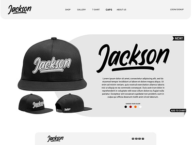 Jackson Sample Web Store - Wardness Font