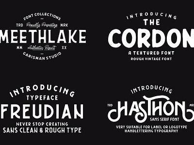 The Mega Font Collections By Garisman Std On Dribbble