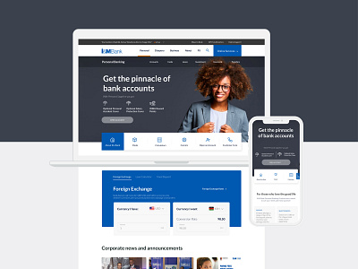 I&M Bank banking design design thinking ui ux