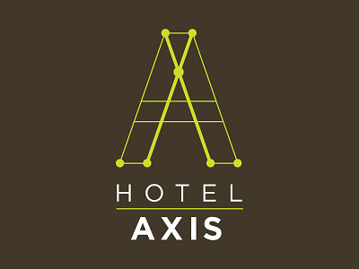 Hotel Axis Logo Design branding design logo vector