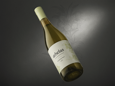 Athelas, Weathertop Estate branding design graphic identity label wine