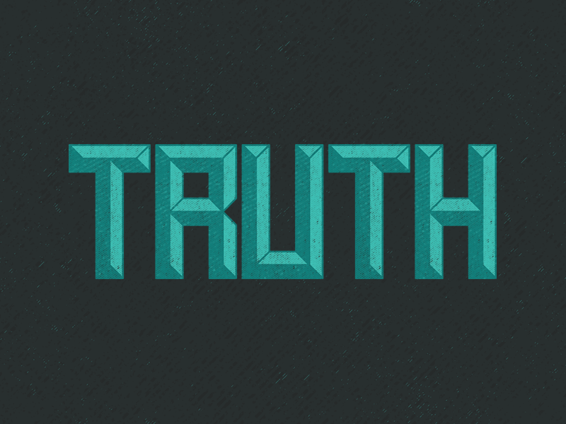 Truth Display Font texture truth type display-font font