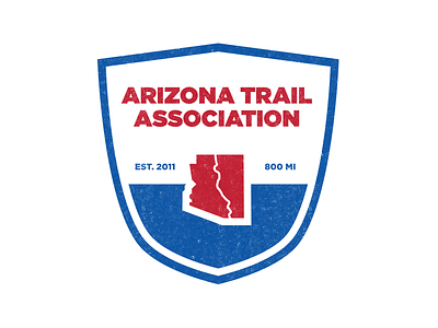 Arizona Trail Logo arizona azt branding design graphic hiking identity logo