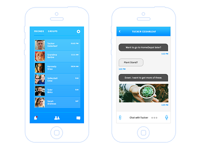 Daily UI - Direct Messaging #013