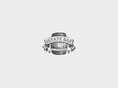 The State Bar - Logo bar beer branding design graphic identity logo mark wine