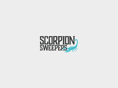Scorpion Sweepers - Logo branding design graphic identity logo mark scorpion