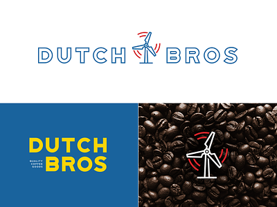 Dutch Bros logo evolution branding design graphic identity it logo mark process