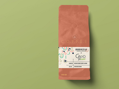 Coffee Bag Mockup design mockup