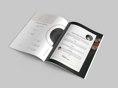 Studio Profile branding business design mockup profile profile page