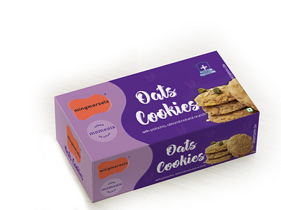 Oats Cookie Box Mockup