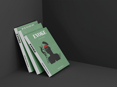 Evoke - Cover Page Design branding business design illustration mockup package design vector