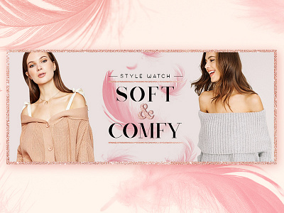 Fashion Banner Design banner beauty branding fashion graphic design layout photoshop visual visual design