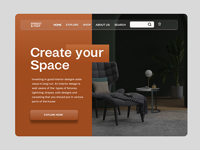 Furniture Landing Page