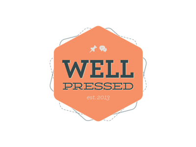 Well Pressed Branding 1.0.1 logo typography wordpress wp