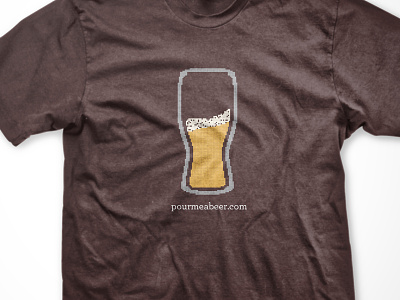 8 Bit Pint 8 bit beer tshirt typography