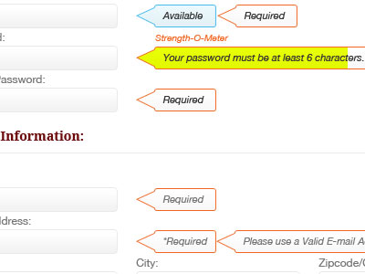 Form Call to Action form required