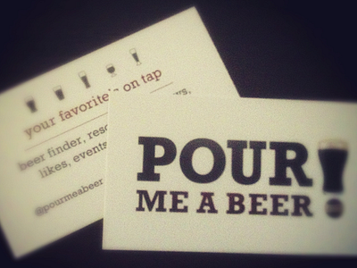 PMAB Cards beer cards typography