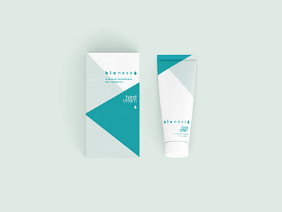 Handcare cream packaging design