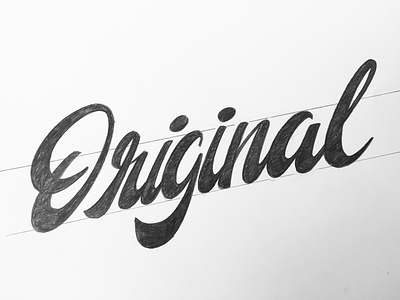 Original hand craft hand lettering lettering letters logo script typo typography
